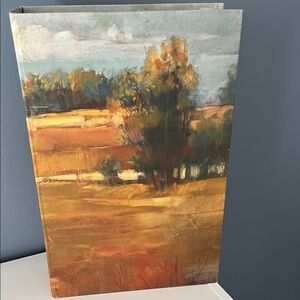 Faux book with Autumn Colors